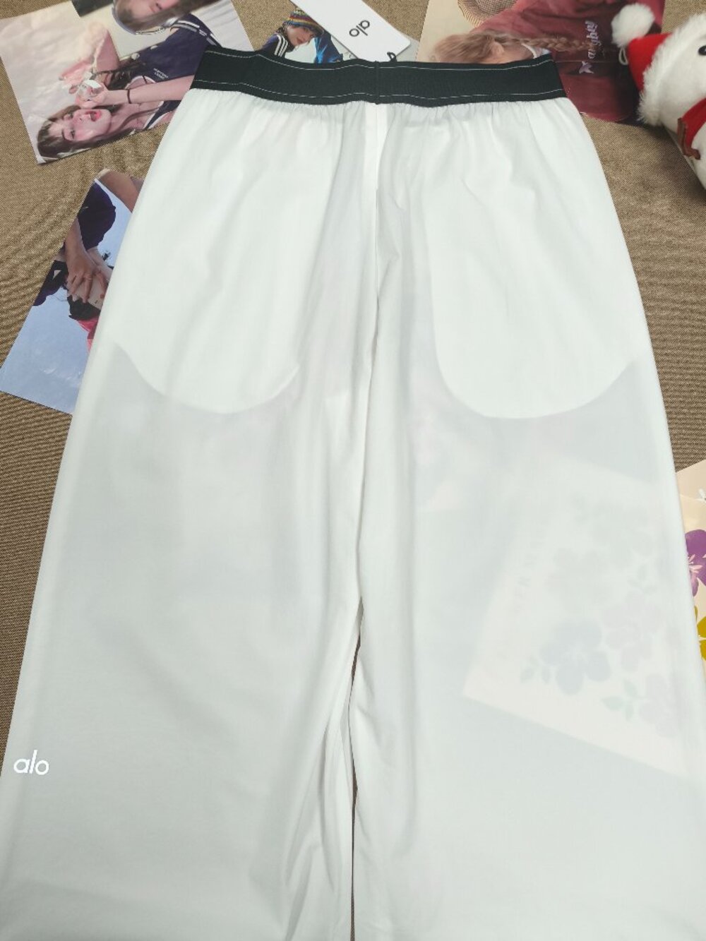 Alo Yoga Suit Up White Trouser Regular NWT - Clean Minimal Style🤍💎 - Picture 5 of 7
